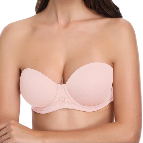 WINGSLOVE light pink underwire push up convertible bra size 40G NWT - Picture 5 of 13